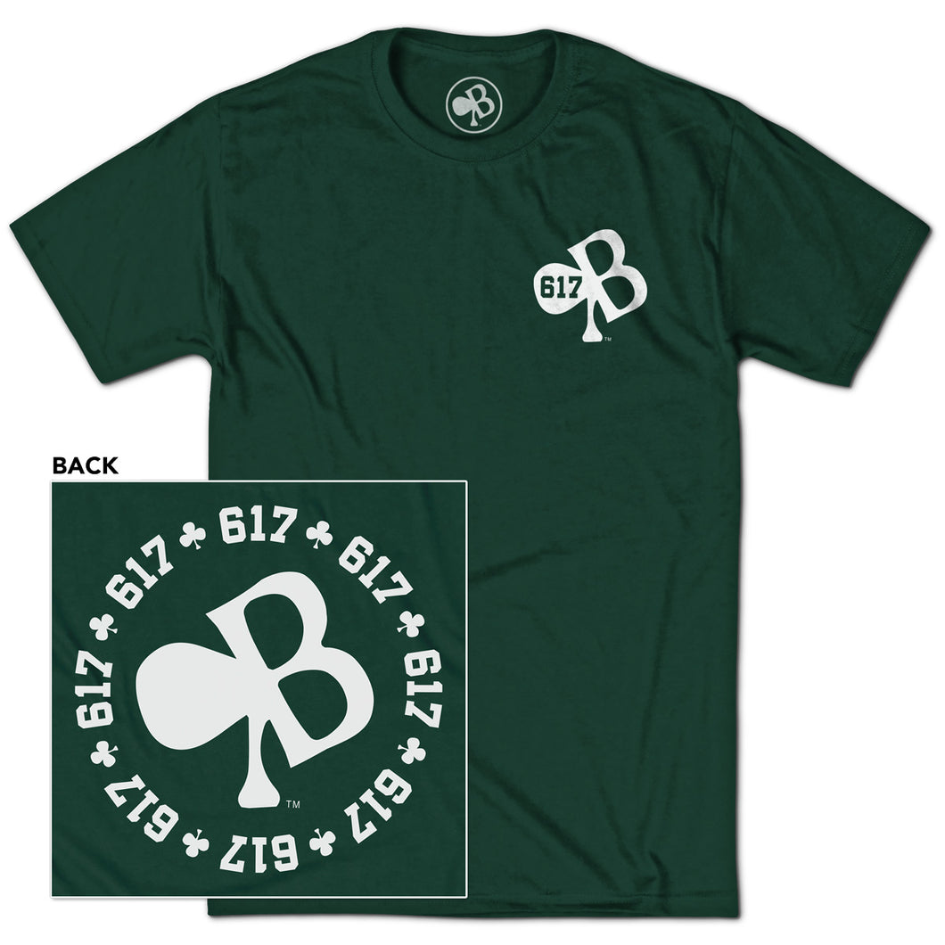 Boston Irish Green Short Sleeve 617 T-shirt